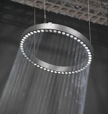 RGBW 15W キネティック ビーム リング